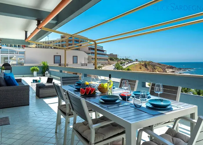 Valencia Penthouse With Spectacular Beachfront Terraces Wifi, Air Conditioning, Close To Beaches