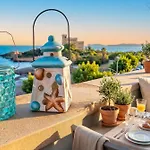 아파트 Valencia Penthouse With Spectacular Beachfront Terraces Wifi, Air Conditioning, Close To Beaches 알게로