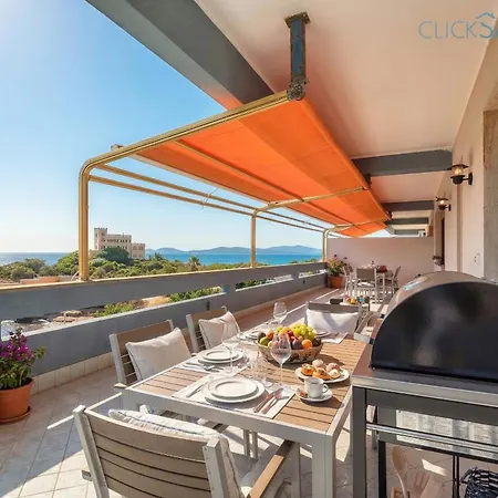 아파트 Valencia Penthouse With Spectacular Beachfront Terraces Wifi, Air Conditioning, Close To Beaches 알게로
