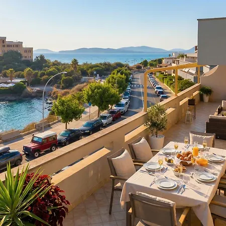 Valencia Penthouse With Spectacular Beachfront Terraces Wifi, Air Conditioning, Close To Beaches 아파트 알게로