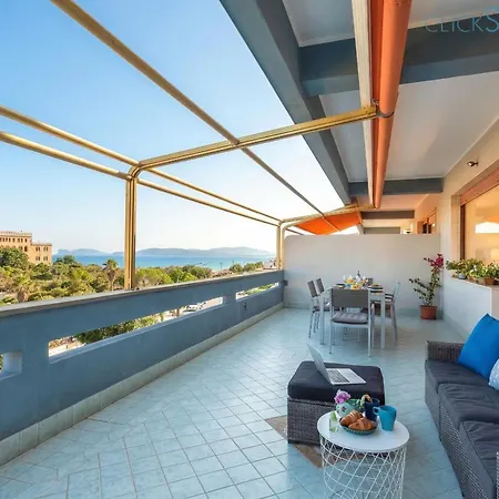 Valencia Penthouse With Spectacular Beachfront Terraces Wifi, Air Conditioning, Close To Beaches *