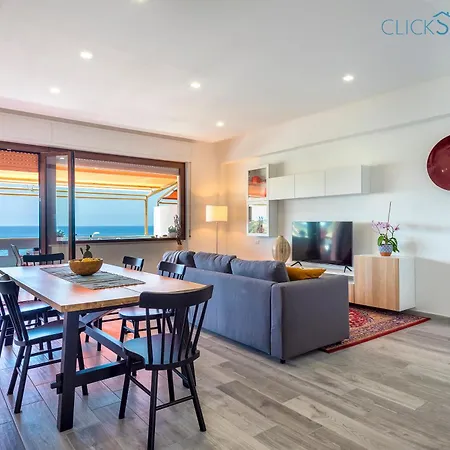 Valencia Penthouse With Spectacular Beachfront Terraces Wifi, Air Conditioning, Close To Beaches Lejlighed Alghero