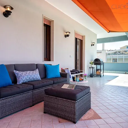 Valencia Penthouse With Spectacular Beachfront Terraces Wifi, Air Conditioning, Close To Beaches Lejlighed
