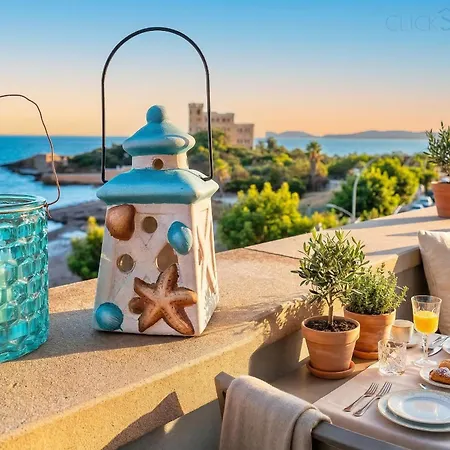 Apartmán Valencia Penthouse With Spectacular Beachfront Terraces Wifi, Air Conditioning, Close To Beaches Alghero